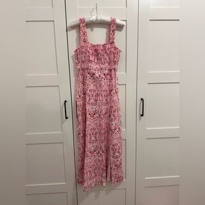 Zara Floral midi dress size S